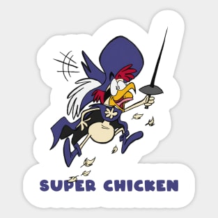 Super Chicken Sticker